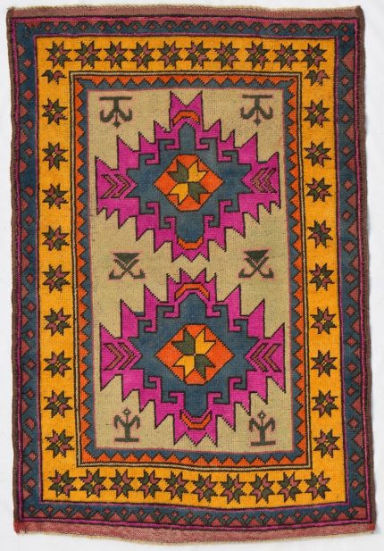 Handmade Knotted Rug|150cm x 100cm | 4.9 x 3.3''ft
