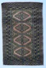 Handmade Pakistani Vintage Rug|196 cm x 120 cm | 6.4 x 3.9''ft