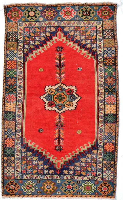Handmade Turkish Vintage Rugs | 161cm x 98cm |5.3 x 3.2''ft