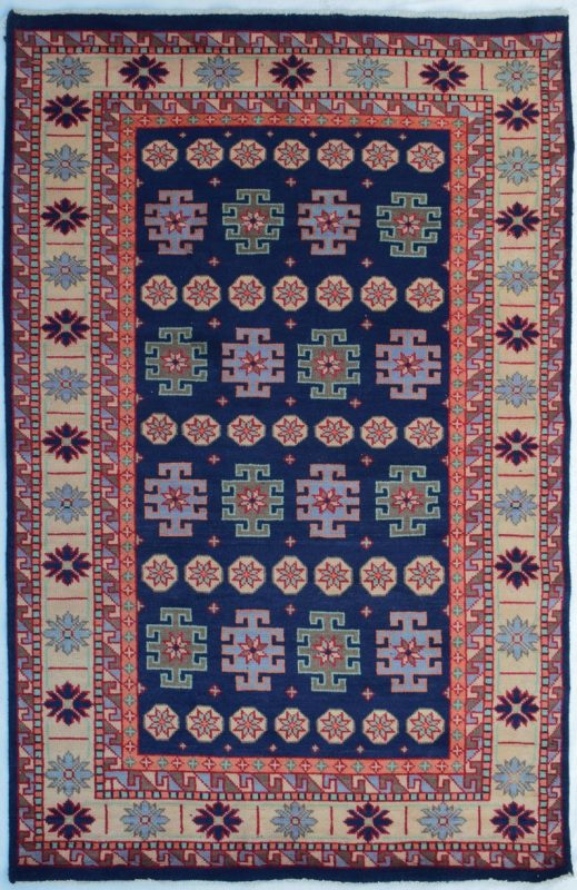 Handmade Vintage Rug | 228 cm x 148 cm | 7.5 x 4.9 ft