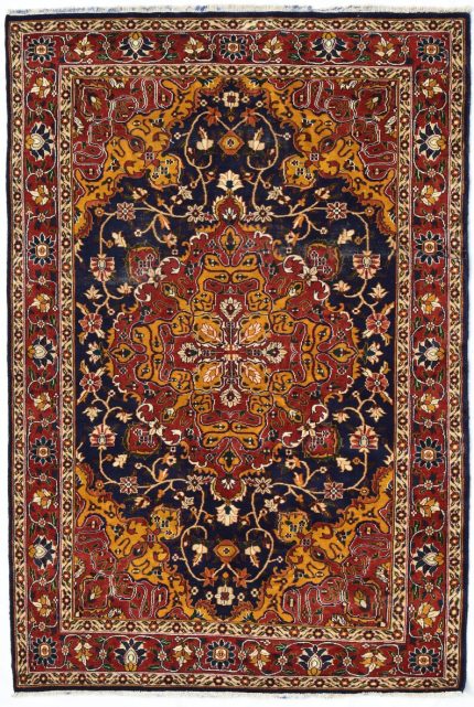 Handmade Vintage Rugs | 186cm x 125cm |6.1 x 4.1ft