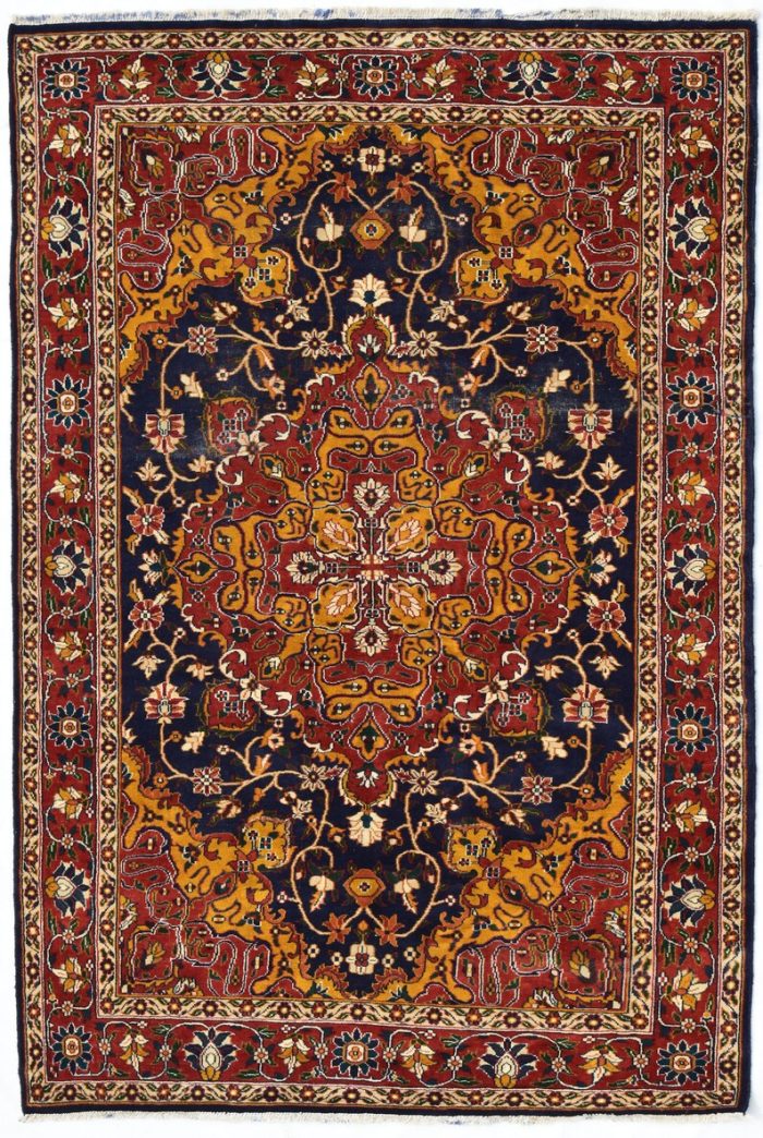 Handmade Vintage Rugs | 186cm x 125cm |6.1 x 4.1ft