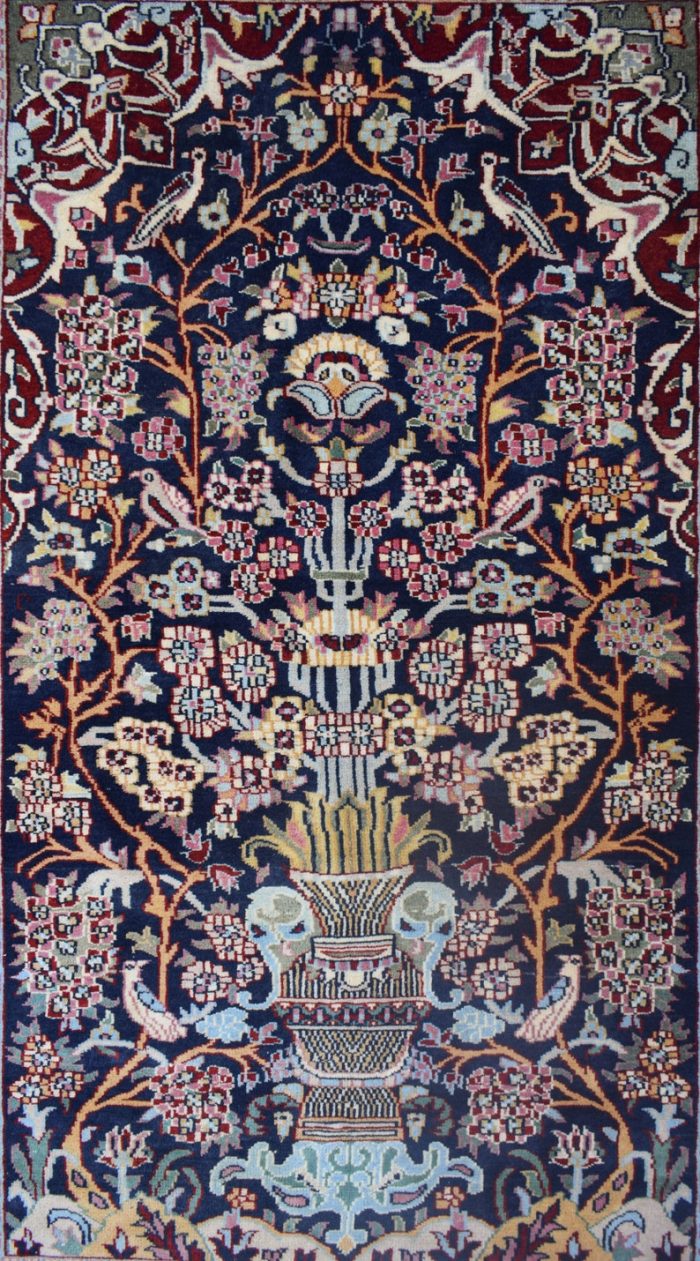 Handmade Vintage Persian Rug | 196 cm x 120 cm / 6.4 x 3.9''ft