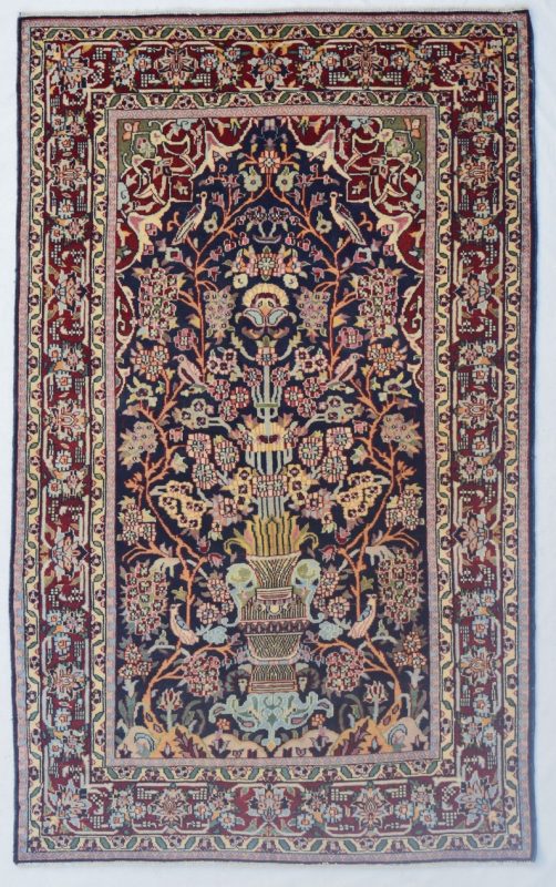 Handmade Vintage Persian Rug | 196 cm x 120 cm / 6.4 x 3.9''ft