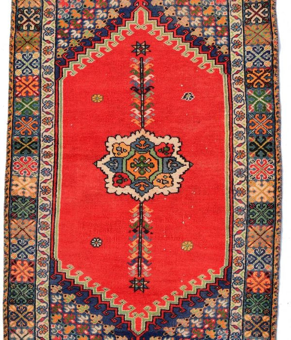 Handmade Turkish Vintage Rugs | 161cm x 98cm |5.3 x 3.2''ft