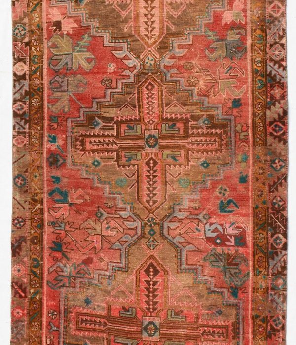 Handmade Vintage Rug |322cm x 99cm | 10.6 x 3.2''ft