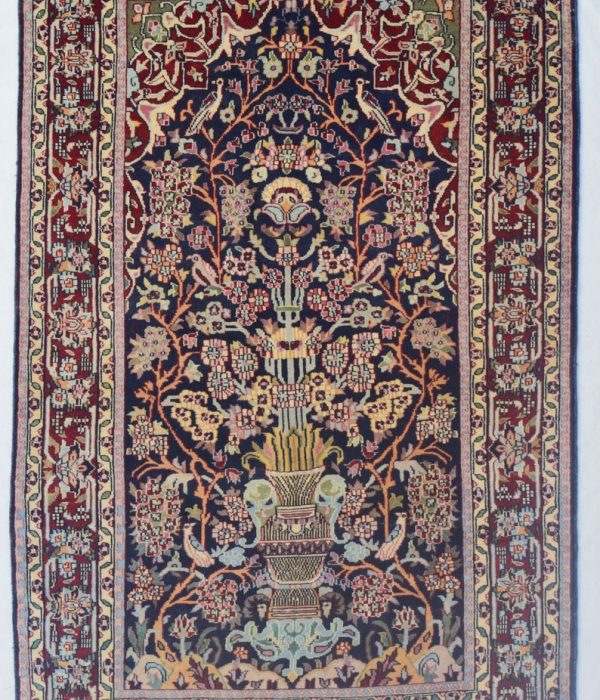 Handmade Vintage Persian Rug | 196 cm x 120 cm / 6.4 x 3.9''ft