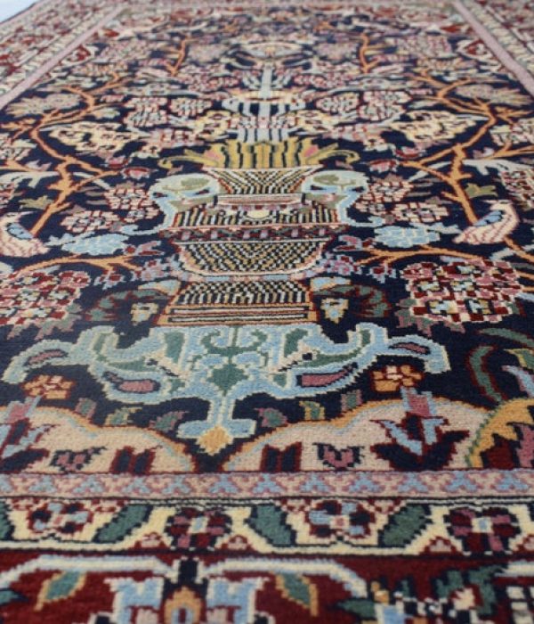 Handmade Vintage Persian Rug | 196 cm x 120 cm / 6.4 x 3.9''ft